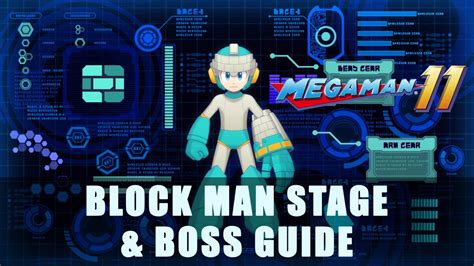 Mega Man 11: Block Man Stage & Boss Guide .